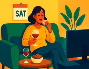 Read more about the article Your Monday Brain Fog Starts on Saturday Night