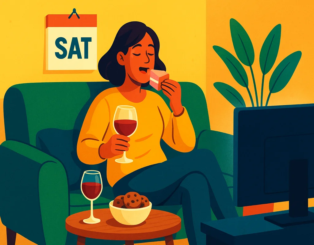 Read more about the article Your Monday Brain Fog Starts on Saturday Night